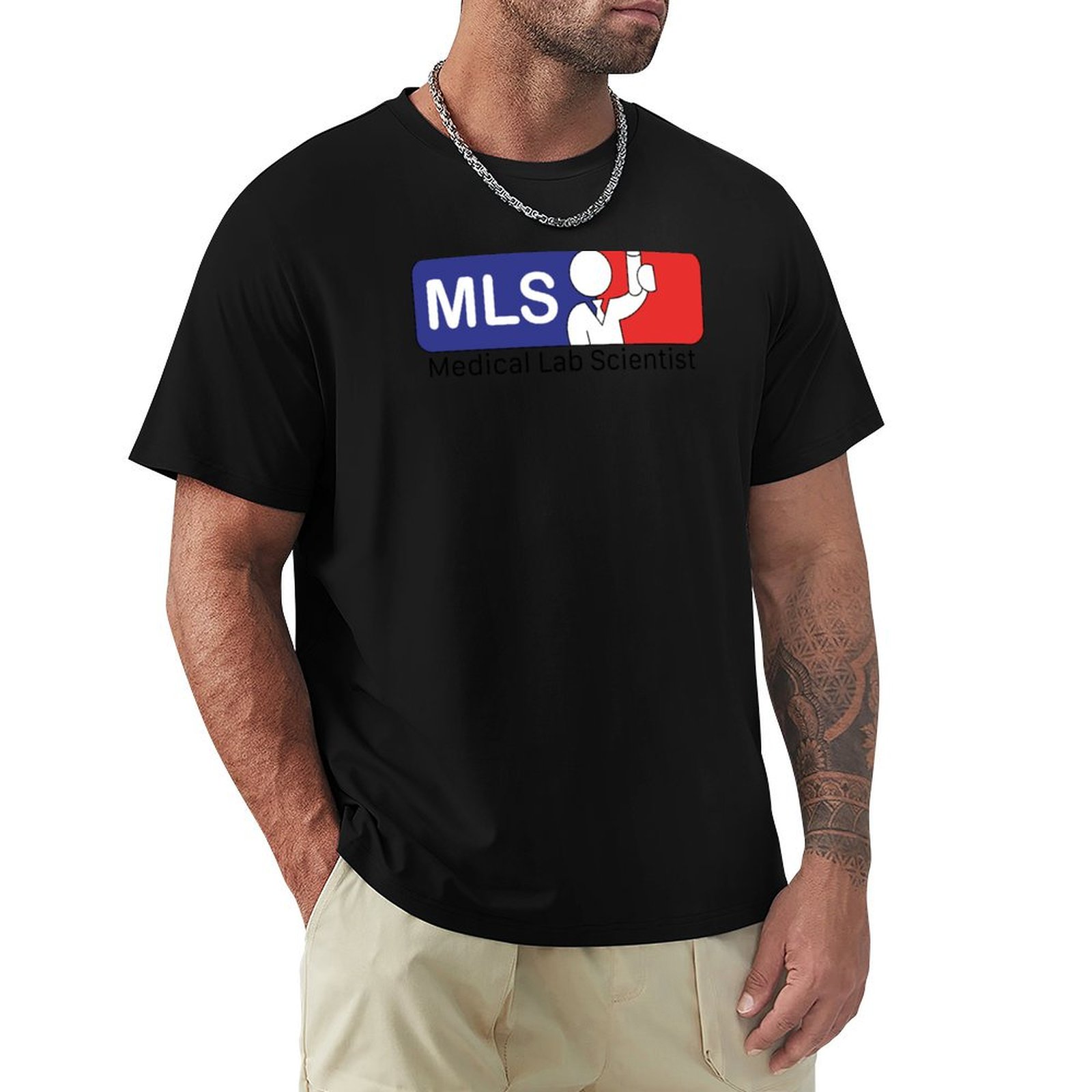 Medical Lab Scientist - 医療ラボ科学者Tシャツ 快適なワークアウト用半袖シャツ