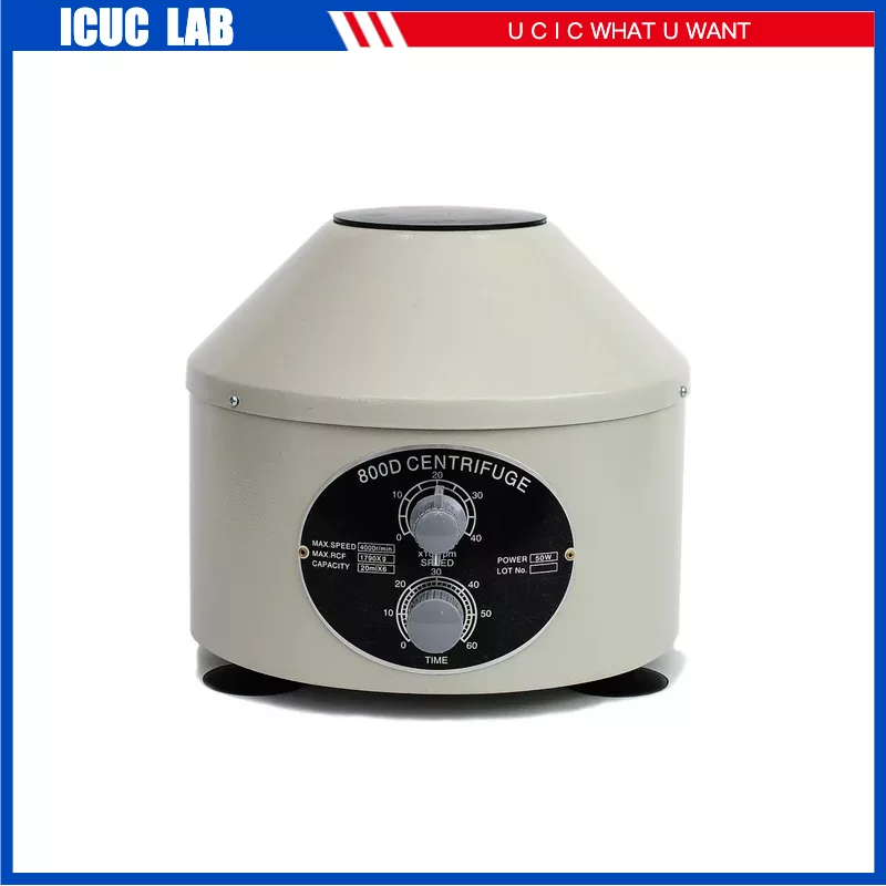 Medical Lab Machines - ポータブル医療電気ミニ低速 PRP 遠心分離機ラボ 800D 遠心分離機 DC