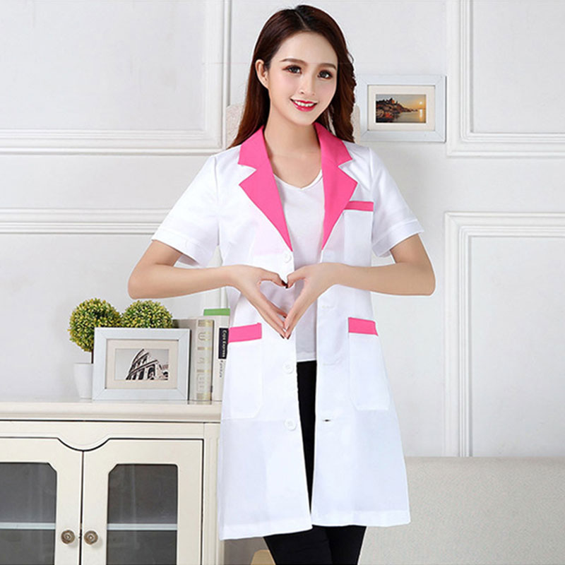 女性の白い夏のコート,科学実験室のガウン,美容サロンのスリム - Medical Lab And Science のレビューと価格
