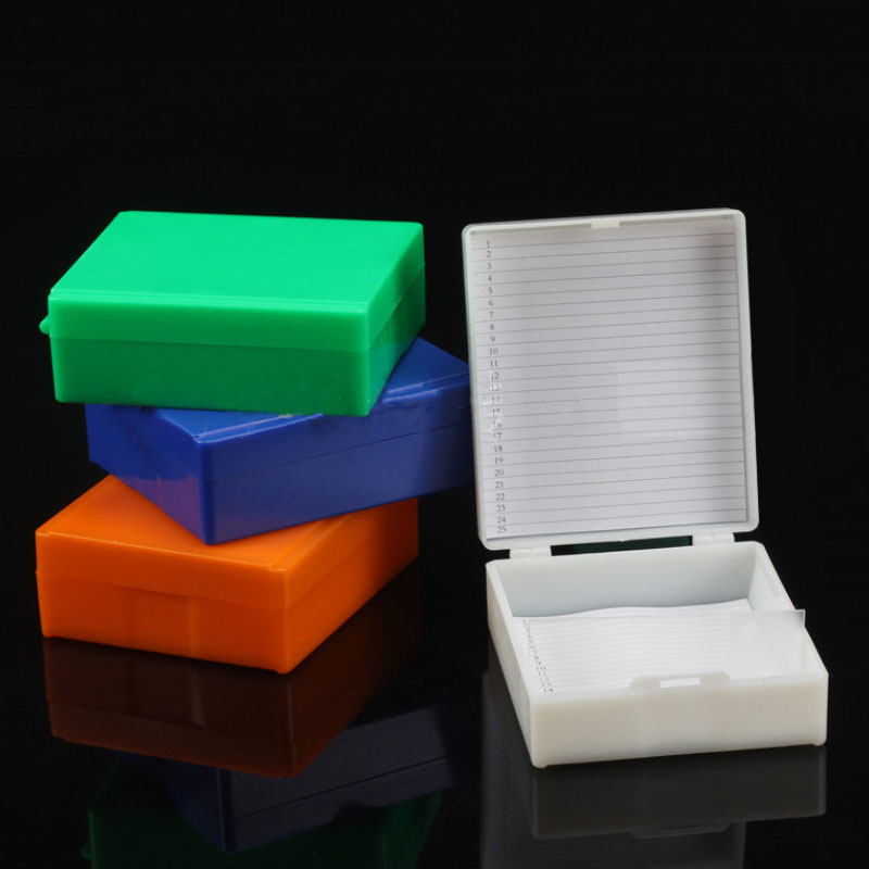 1 個プラスチック製顕微鏡スライドボックスホルダーケースラボ - Pathology Slide Storage のレビューと価格