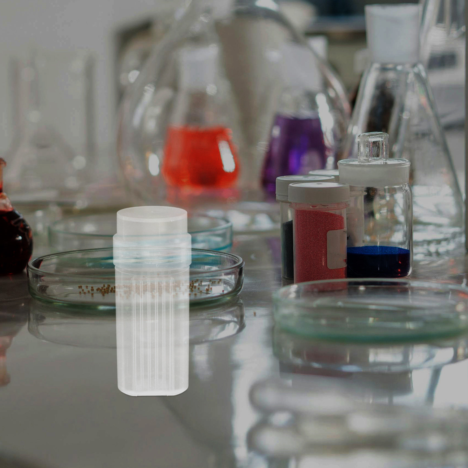 プラスチック製病理学スライドホルダーボックス 5枚入り円形染 - Pathology Slide Storage のレビューと価格
