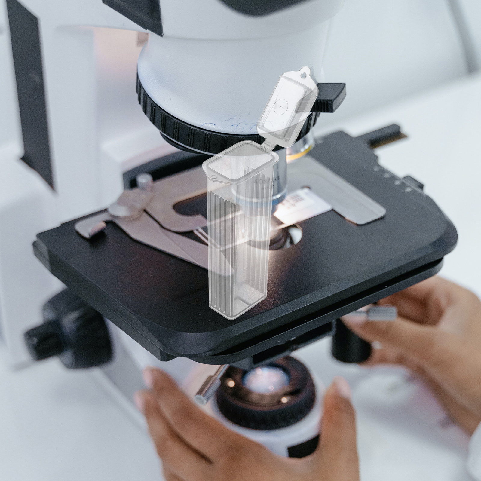 10 個のスライドケース PP 頑丈な病理学的スライド収納ボ - Pathology Slide Storage のレビューと価格