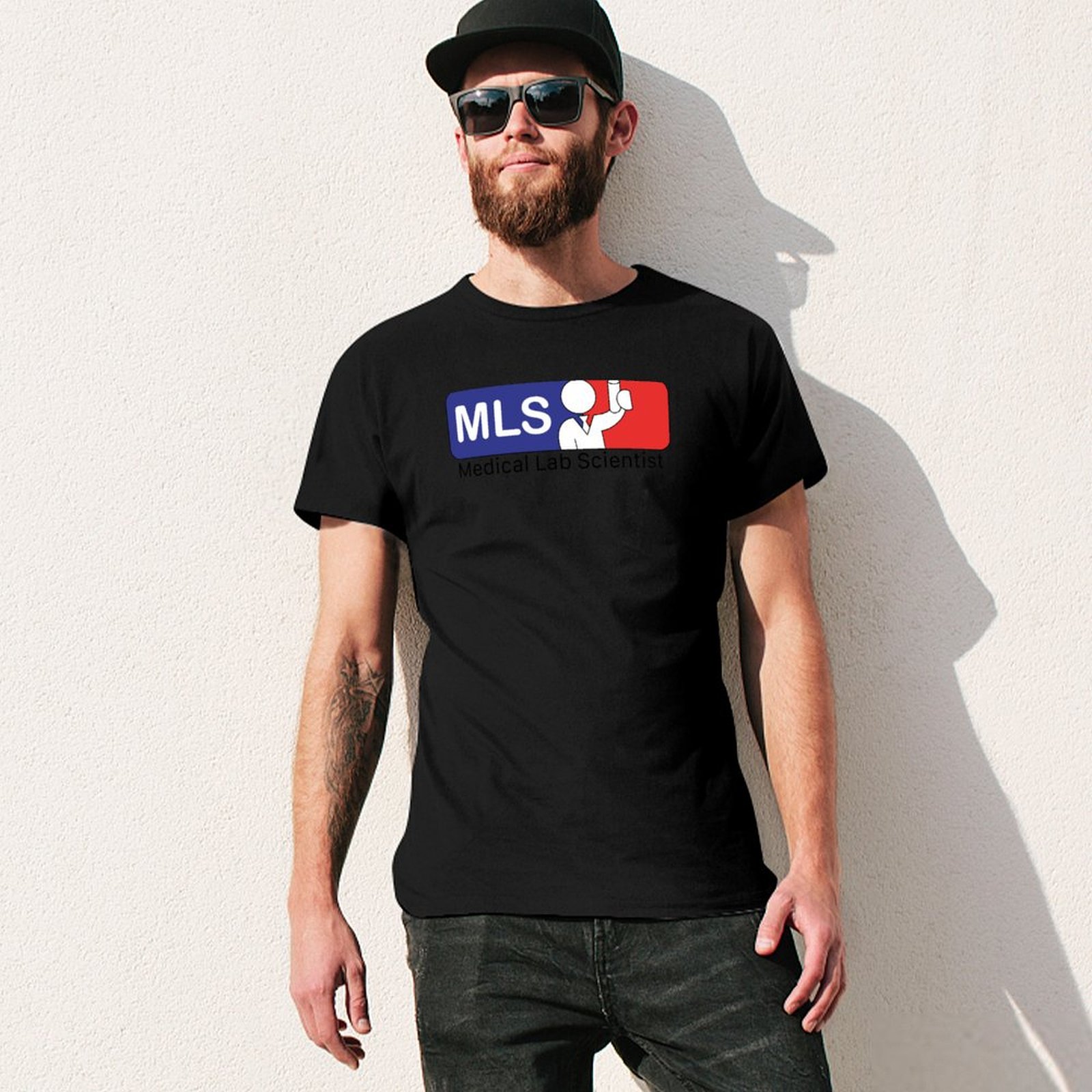 医療ラボ科学者Tシャツ 快適なワークアウト用半袖シャツ - Medical Lab Scientist のレビューと価格