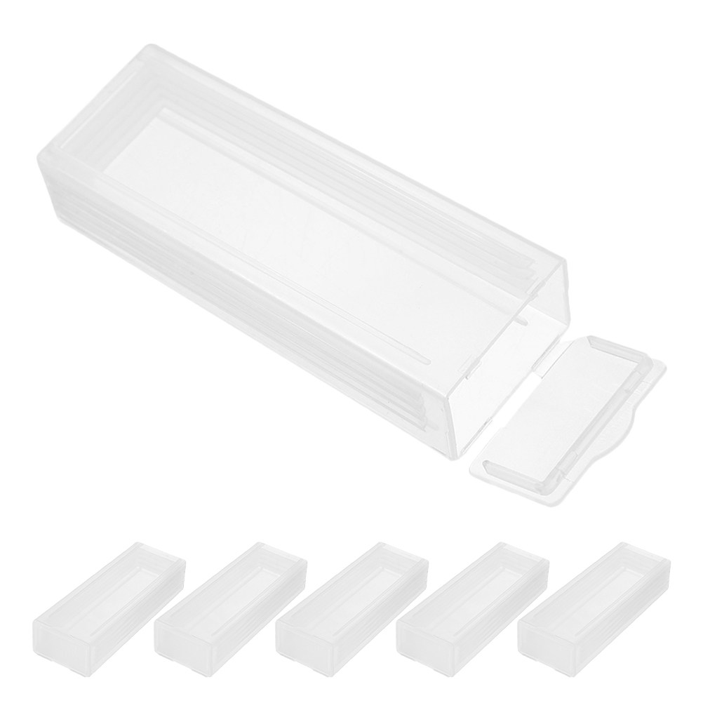 顕微鏡スライド用プラスチック6個セット、5枚収納可能、防湿性 - Pathology Slide Storage のレビューと価格