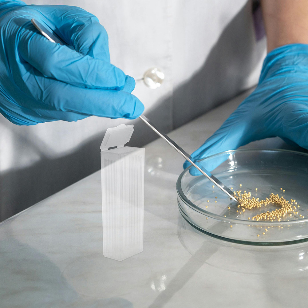 顕微鏡スライド用プラスチック6個セット、5枚収納可能、防湿性 - Pathology Slide Storage のレビューと価格