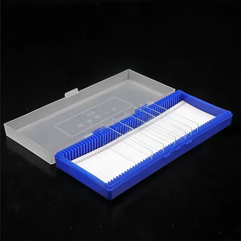 顕微鏡スライドボックス生物学的分解バイオスライススロット収納 - Pathology Slide Storage のレビューと価格
