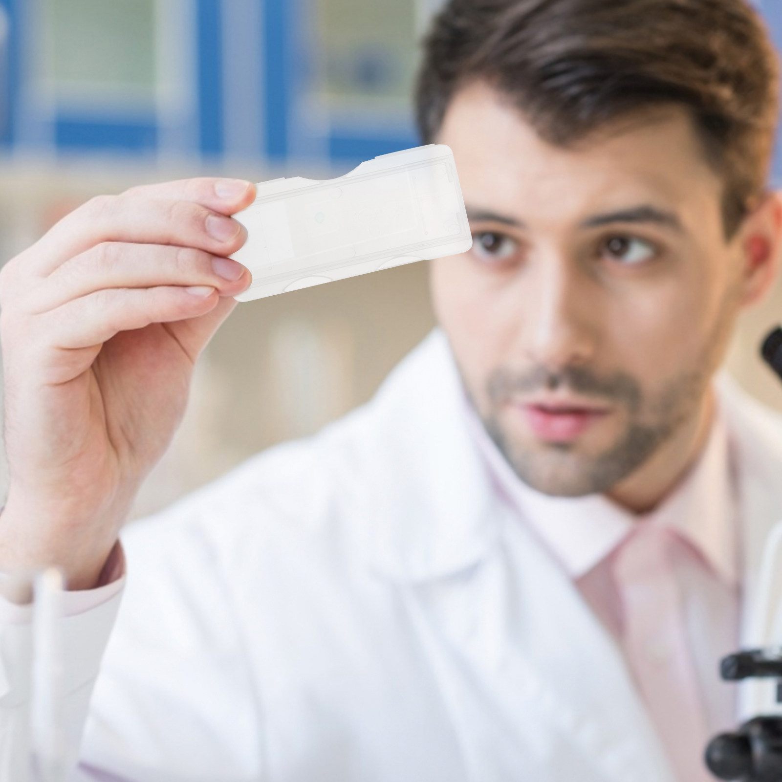 100個のプラスチック製顕微鏡スライドホルダーボックス、個別 - Pathology Slide Storage のレビューと価格
