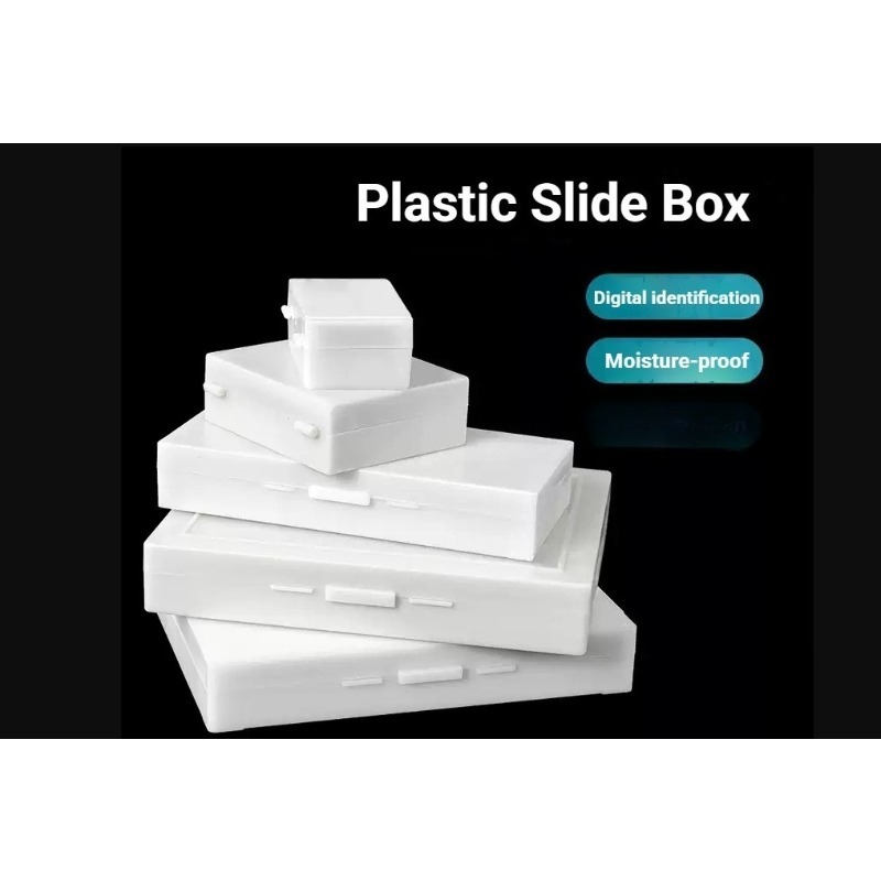 顕微鏡スライド収納ボックスバックル付き厚型スライドケース5/ - Pathology Slide Storage のレビューと価格