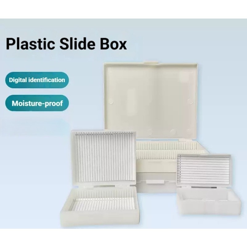 顕微鏡スライド収納ボックスバックル付き厚型スライドケース5/ - Pathology Slide Storage のレビューと価格