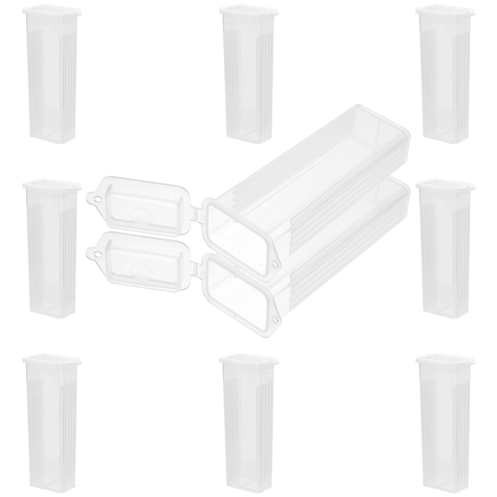 10個入りスライドボックス 強力PP製 スロット付きチャンネ - Pathology Slide Storage のレビューと価格